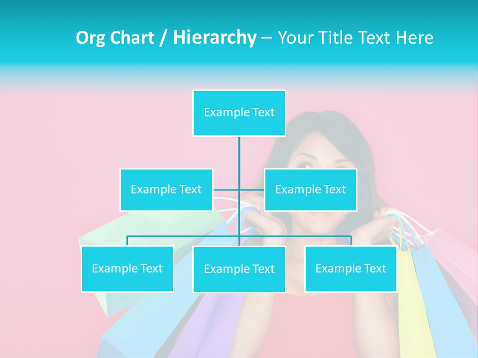 Funky Women Person PowerPoint Template