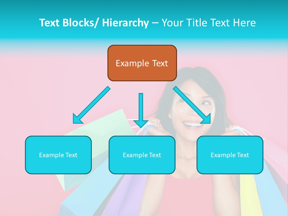 Funky Women Person PowerPoint Template