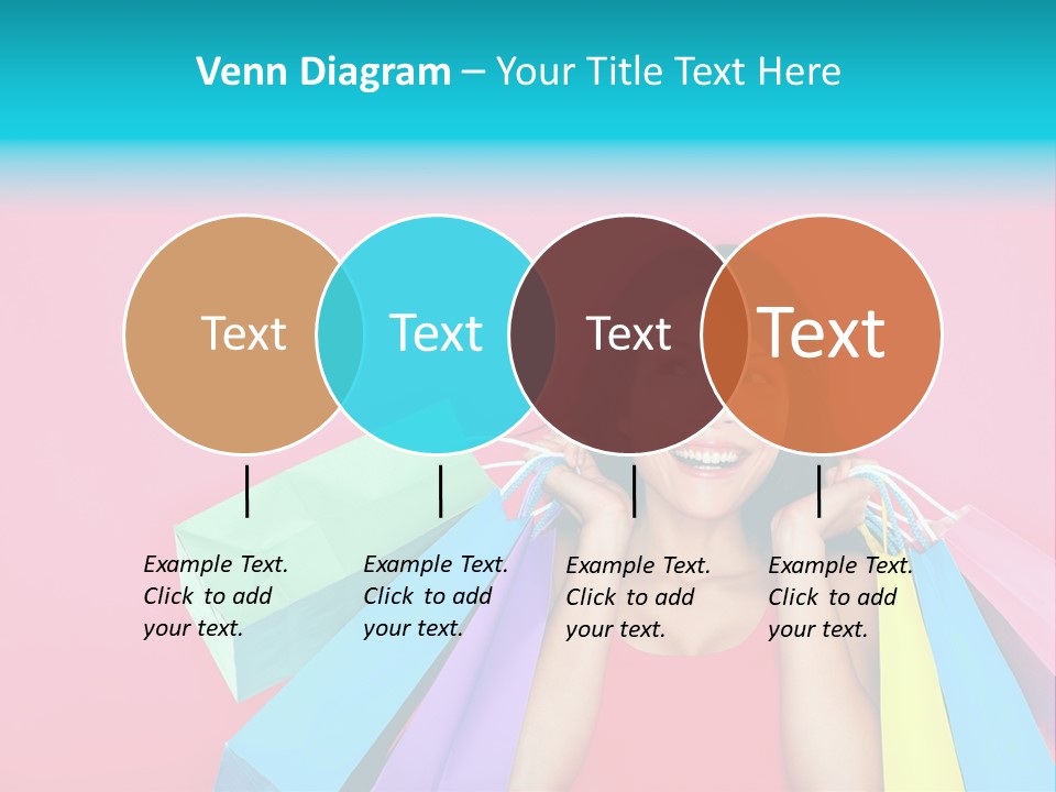 Funky Women Person PowerPoint Template