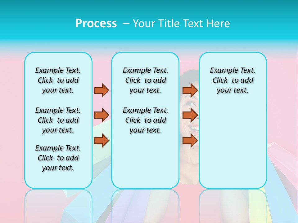 Funky Women Person PowerPoint Template