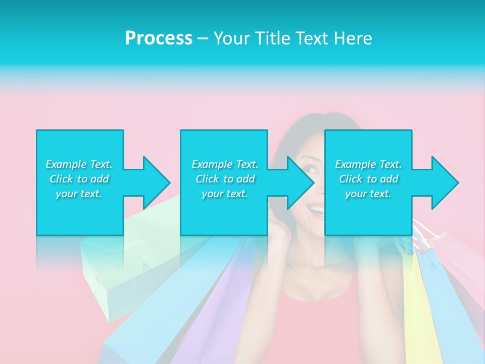 Funky Women Person PowerPoint Template