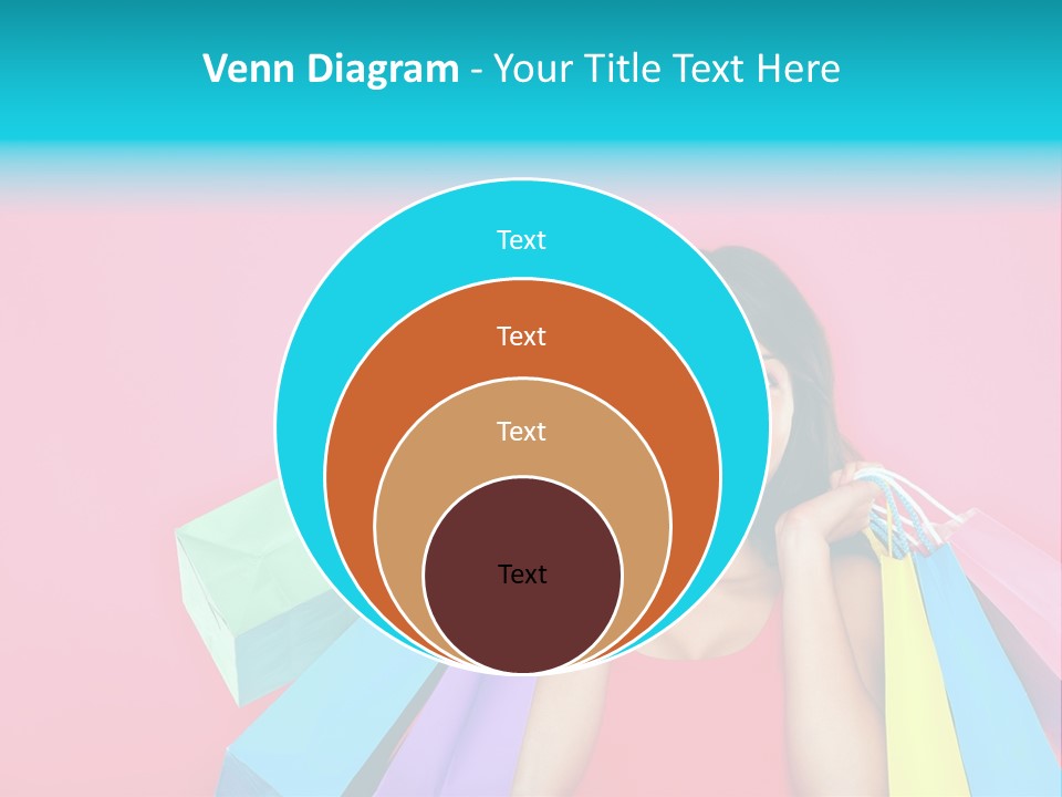 Funky Women Person PowerPoint Template