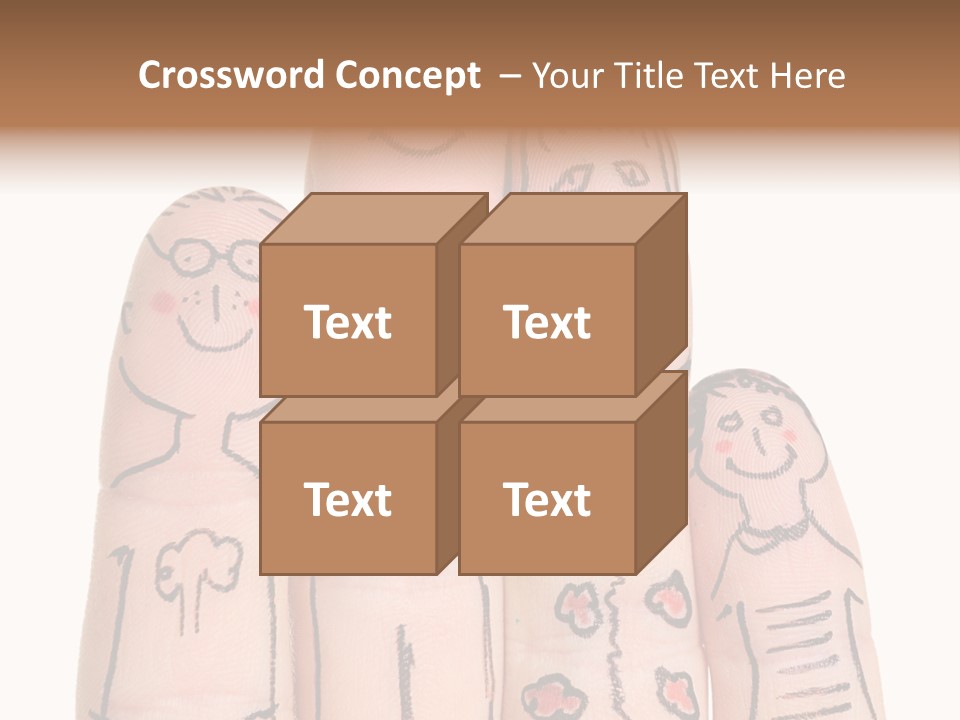 Men Teamwork Male PowerPoint Template