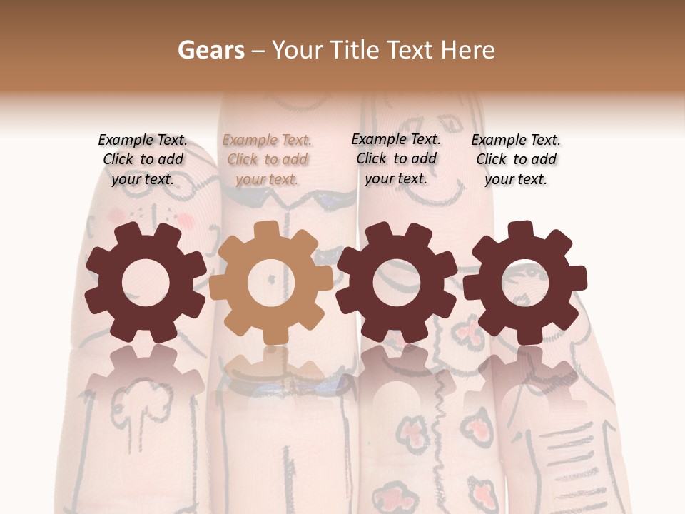 Men Teamwork Male PowerPoint Template