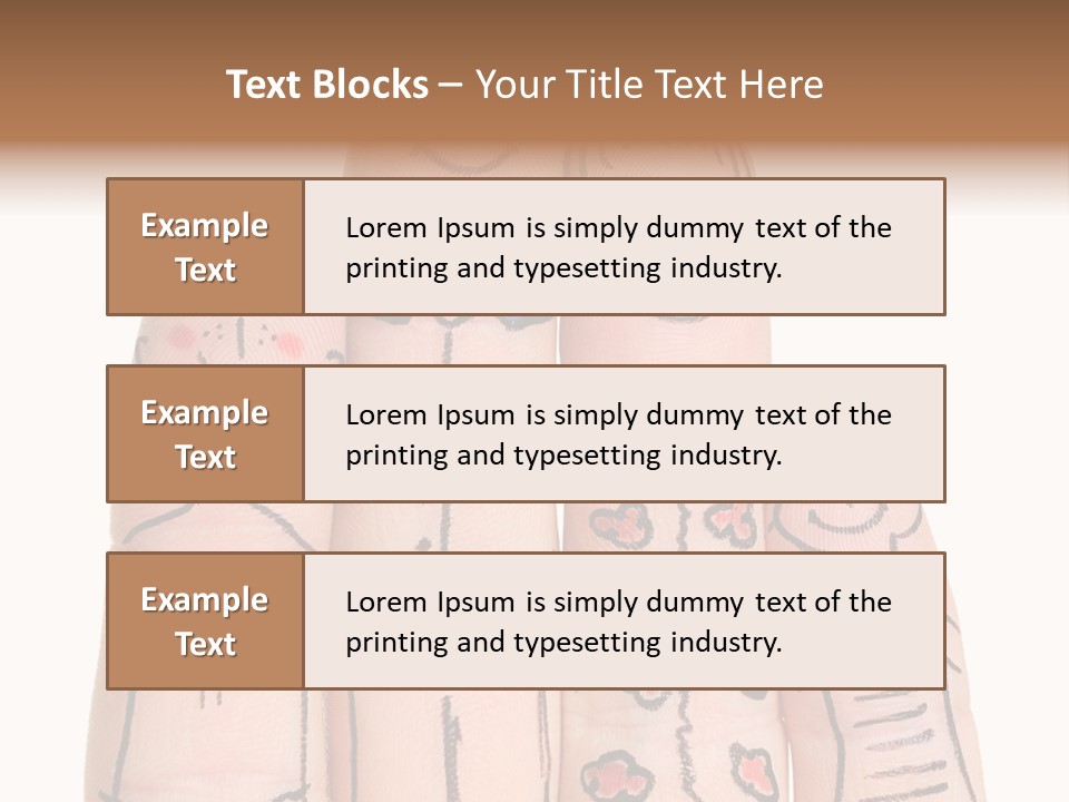 Men Teamwork Male PowerPoint Template