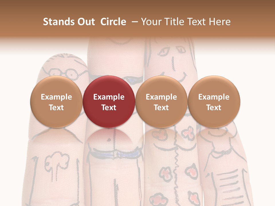 Men Teamwork Male PowerPoint Template