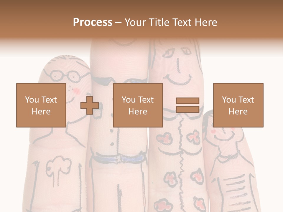 Men Teamwork Male PowerPoint Template