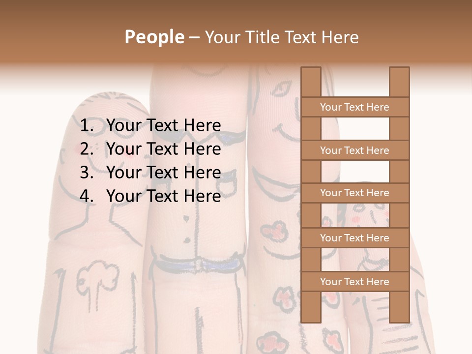 Men Teamwork Male PowerPoint Template