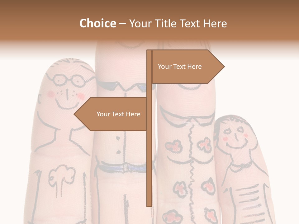 Men Teamwork Male PowerPoint Template