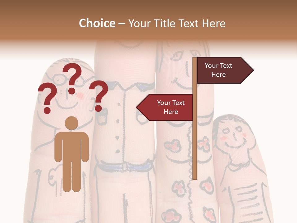 Men Teamwork Male PowerPoint Template