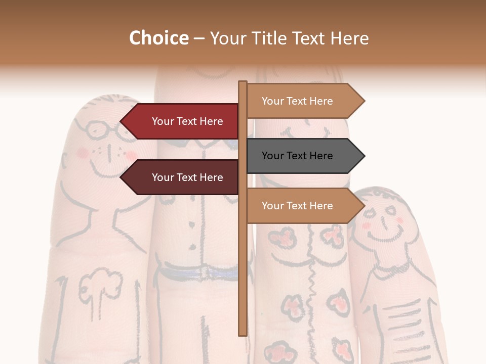 Men Teamwork Male PowerPoint Template