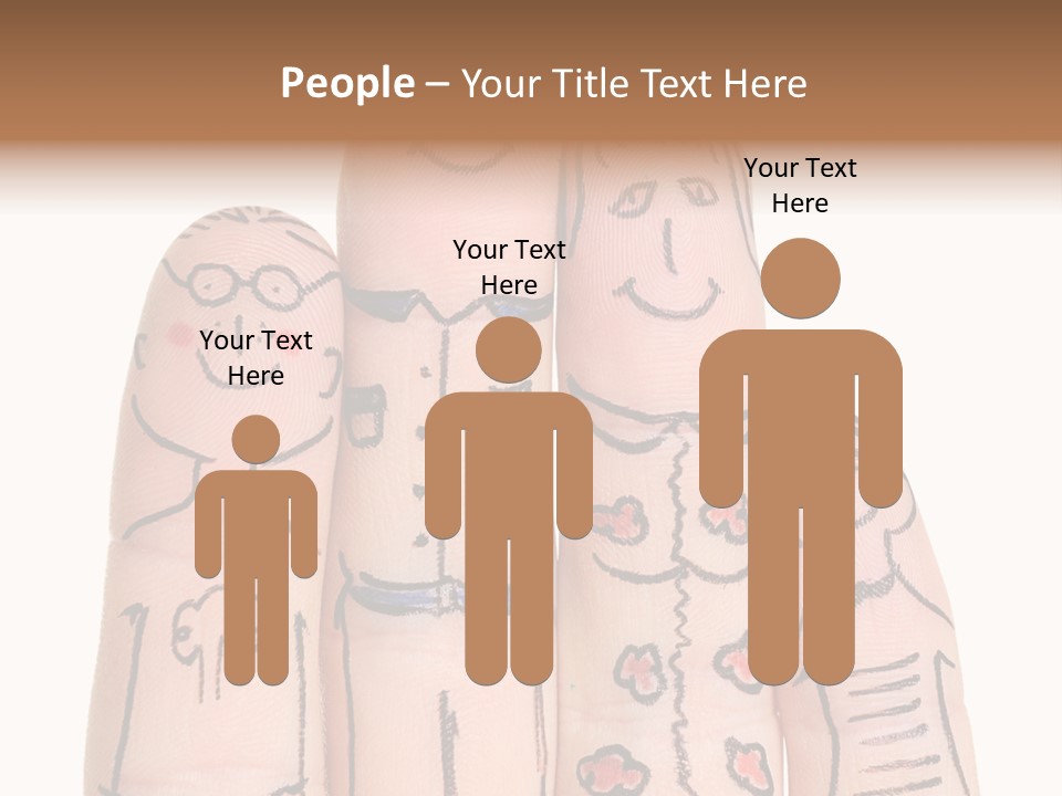 Men Teamwork Male PowerPoint Template