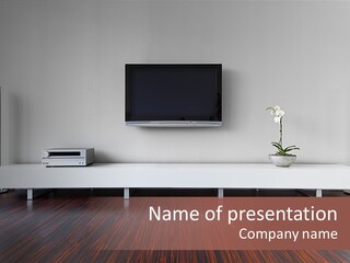 Interior Apartment Home PowerPoint Template