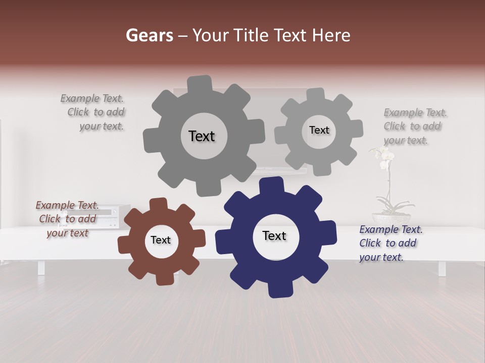 Interior Apartment Home PowerPoint Template