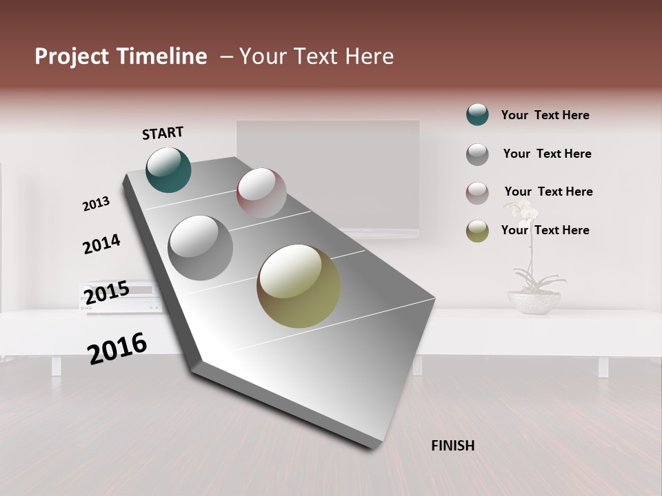 Interior Apartment Home PowerPoint Template