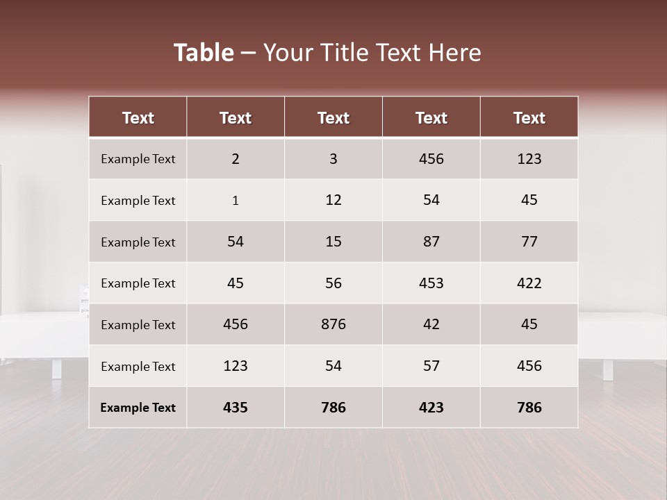 Interior Apartment Home PowerPoint Template