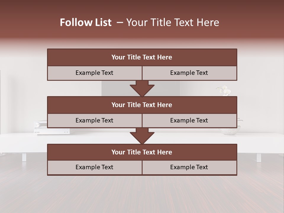 Interior Apartment Home PowerPoint Template