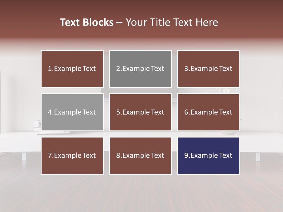 Interior Apartment Home PowerPoint Template