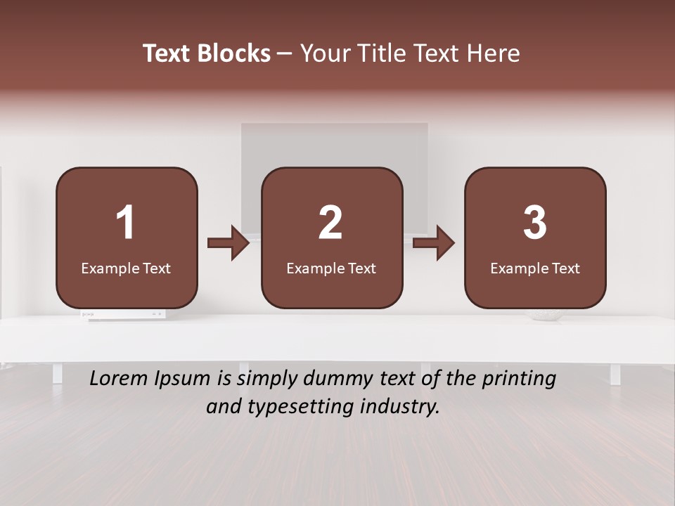 Interior Apartment Home PowerPoint Template