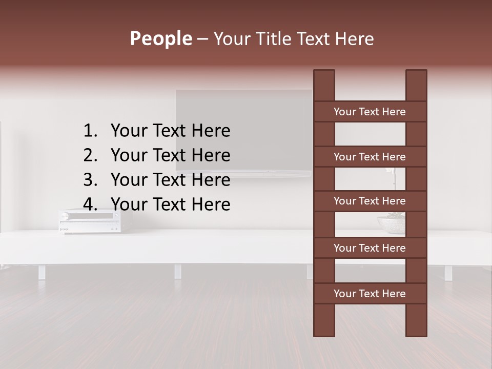 Interior Apartment Home PowerPoint Template