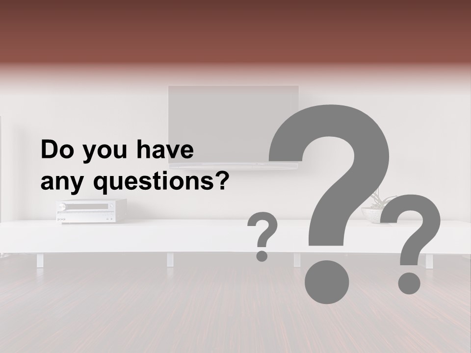 Interior Apartment Home PowerPoint Template