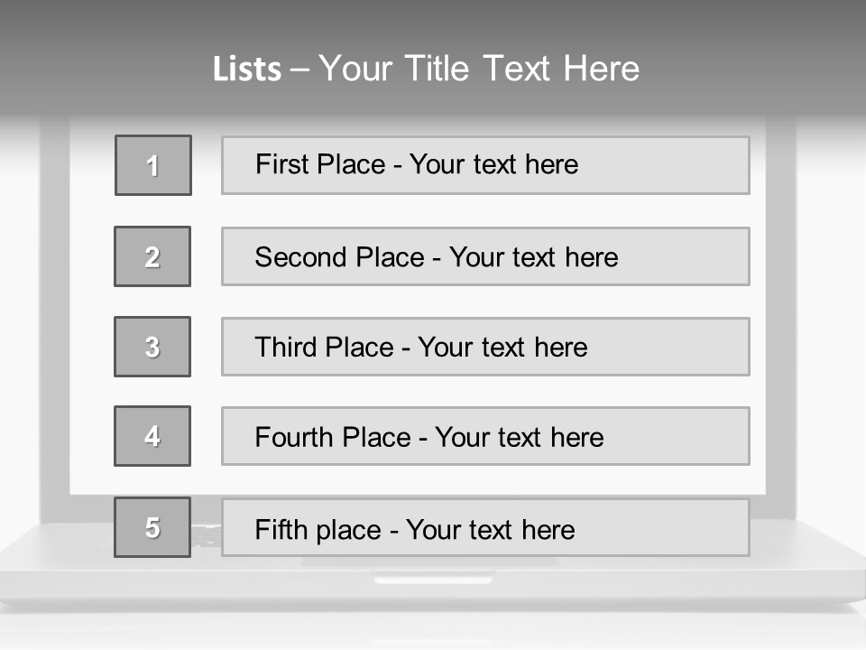 Computer New Design PowerPoint Template