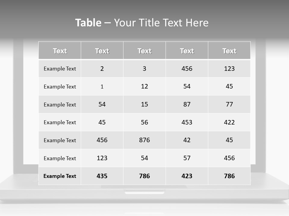 Computer New Design PowerPoint Template