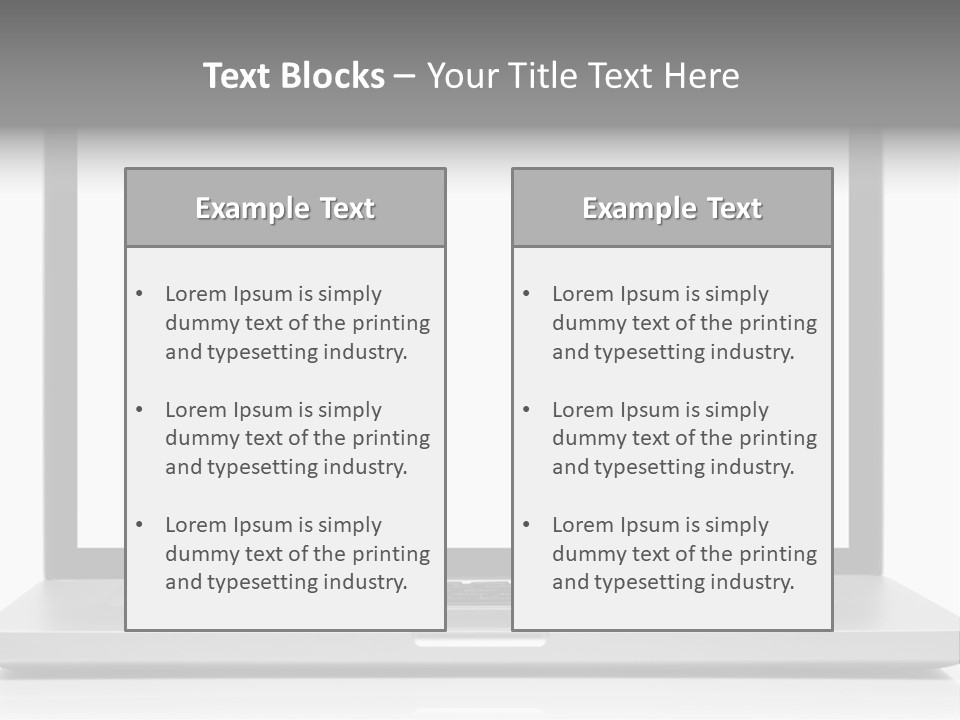 Computer New Design PowerPoint Template
