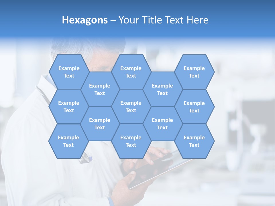 Research Portrait Senior PowerPoint Template