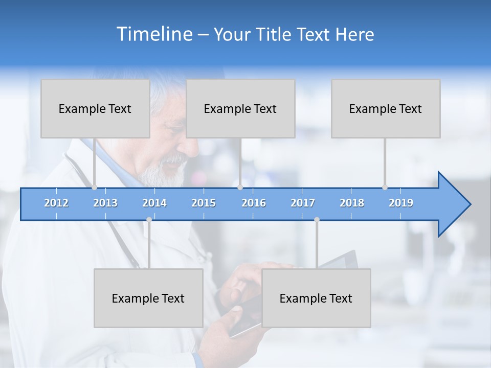 Research Portrait Senior PowerPoint Template