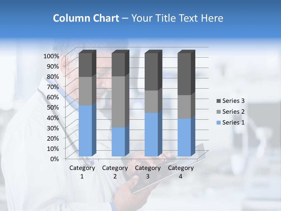 Research Portrait Senior PowerPoint Template