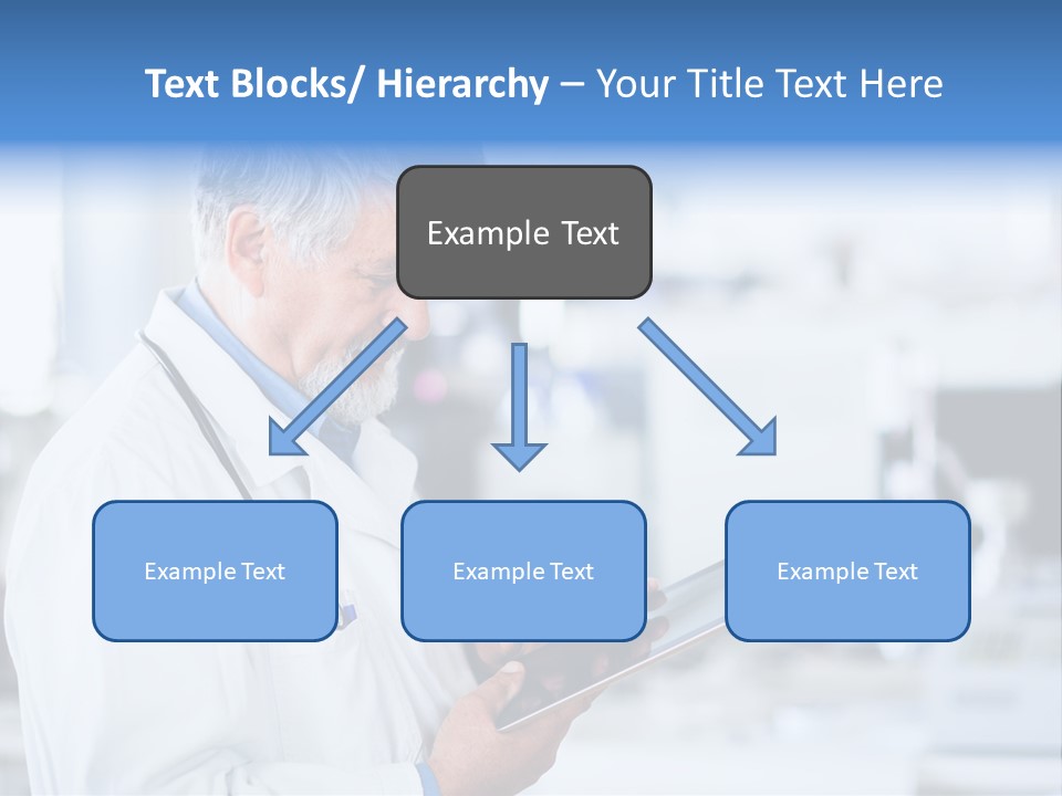Research Portrait Senior PowerPoint Template