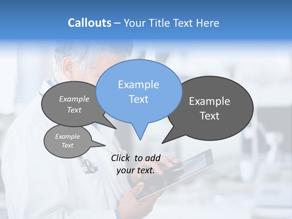 Research Portrait Senior PowerPoint Template