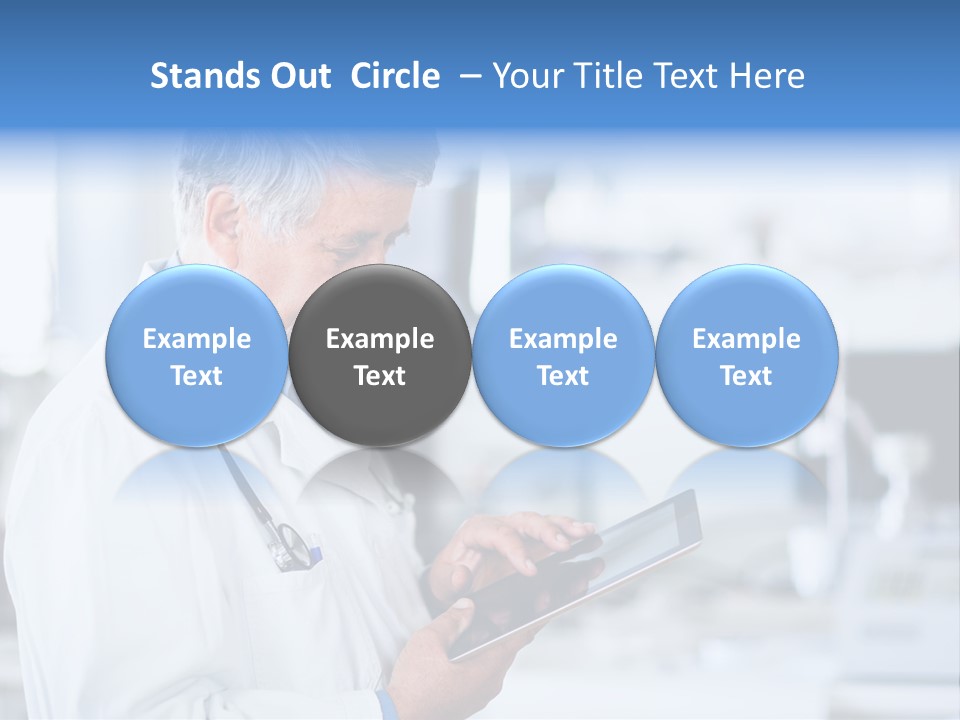 Research Portrait Senior PowerPoint Template