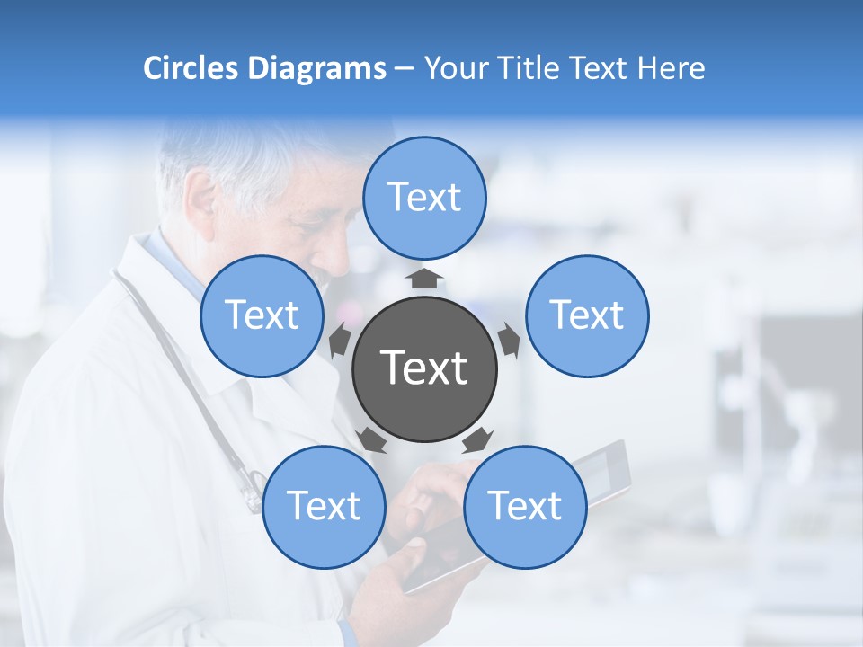 Research Portrait Senior PowerPoint Template