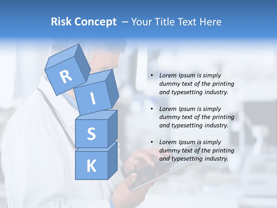 Research Portrait Senior PowerPoint Template