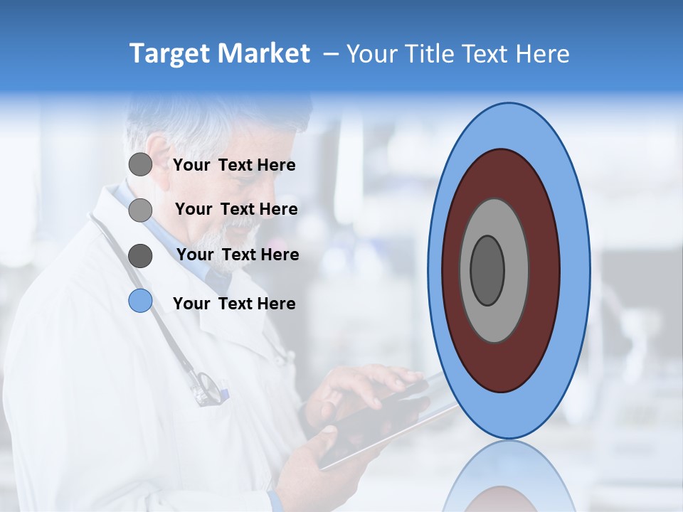 Research Portrait Senior PowerPoint Template