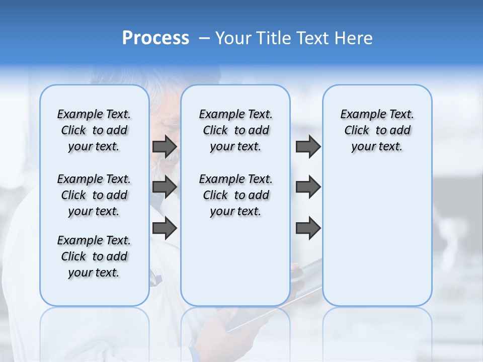 Research Portrait Senior PowerPoint Template