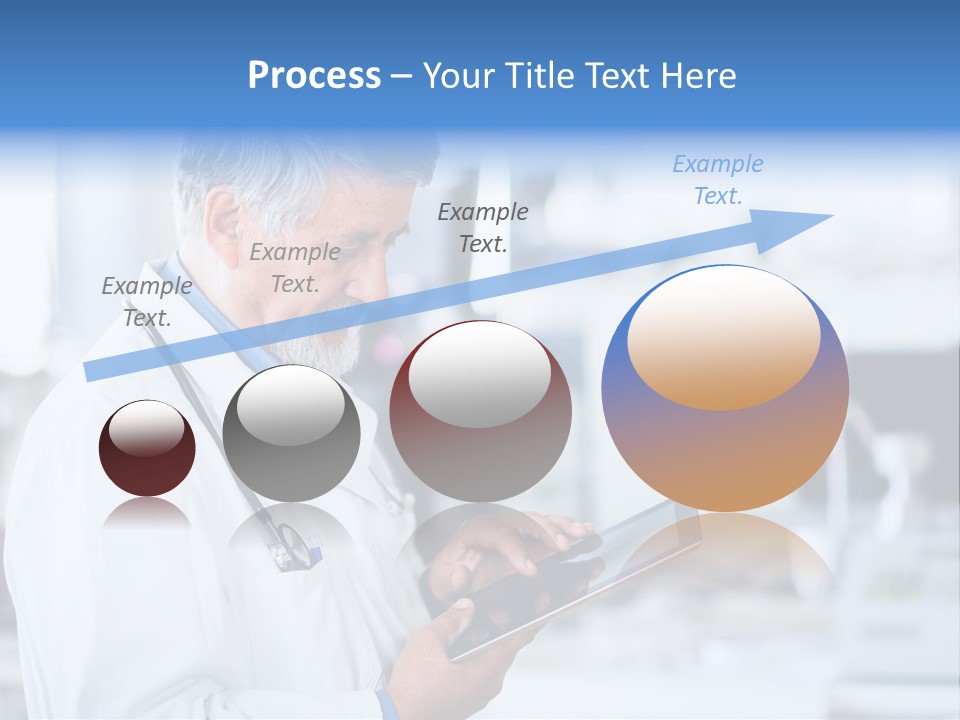 Research Portrait Senior PowerPoint Template