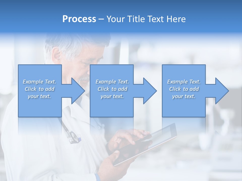 Research Portrait Senior PowerPoint Template