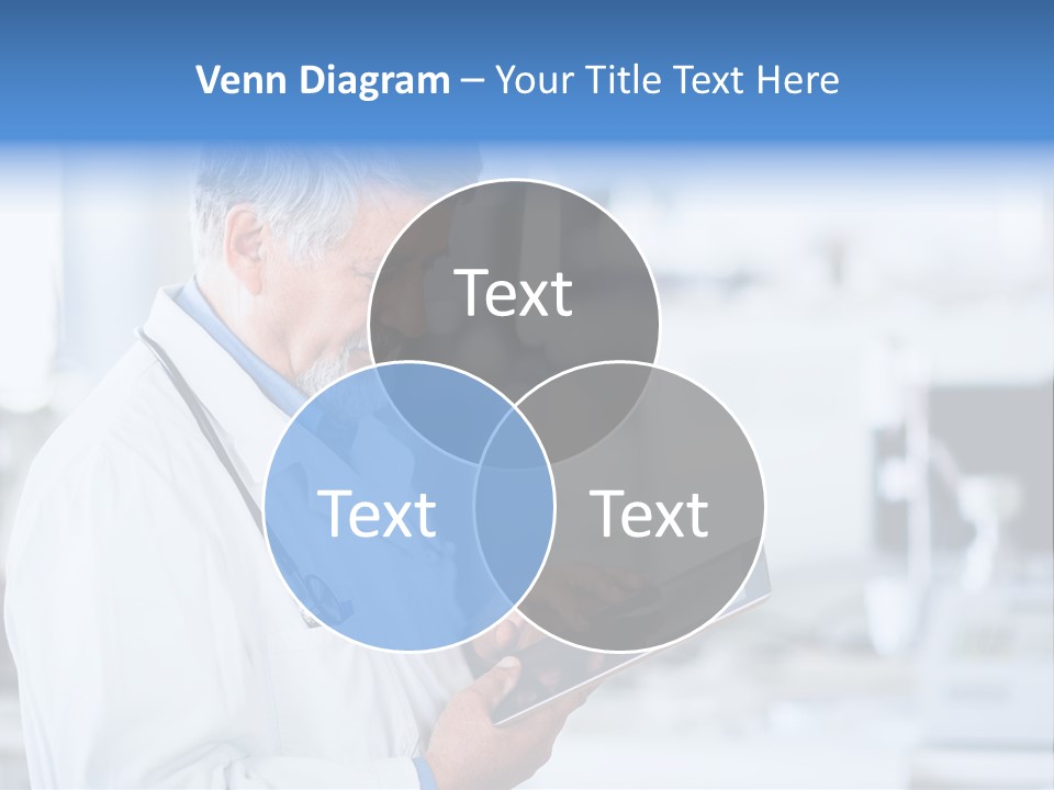 Research Portrait Senior PowerPoint Template