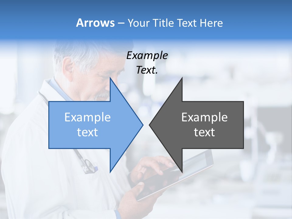 Research Portrait Senior PowerPoint Template