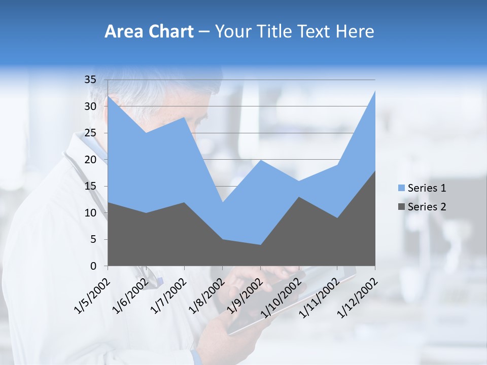 Research Portrait Senior PowerPoint Template