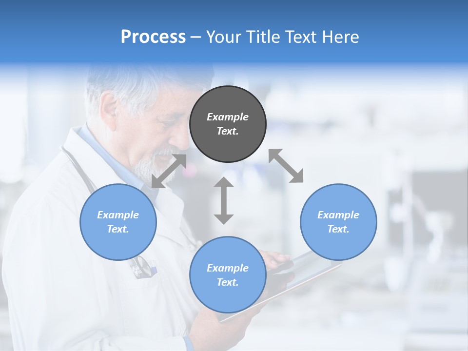 Research Portrait Senior PowerPoint Template