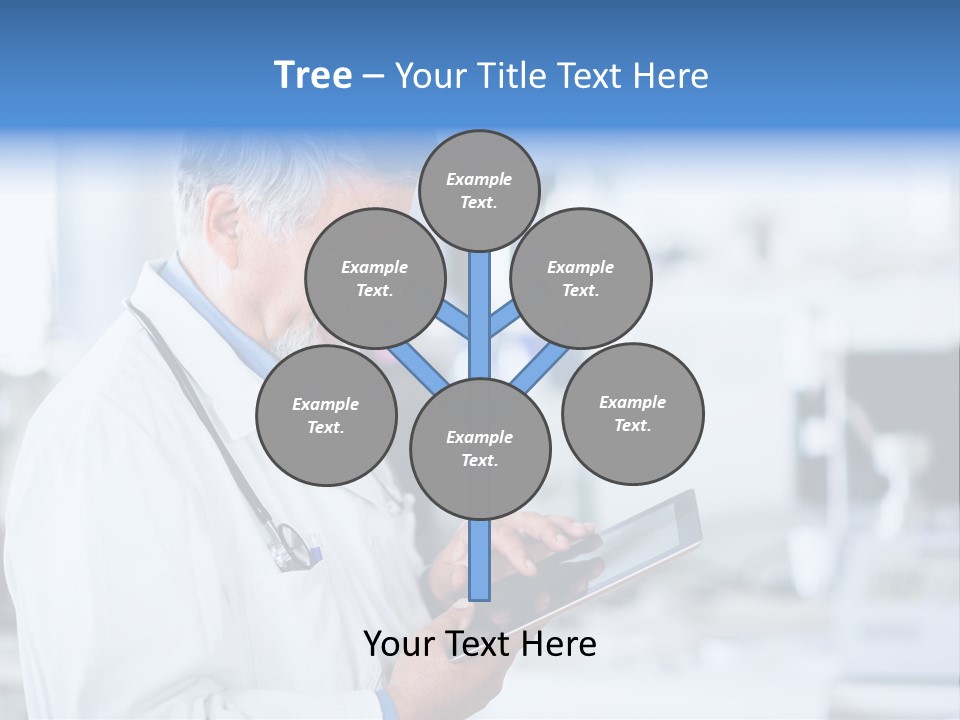 Research Portrait Senior PowerPoint Template