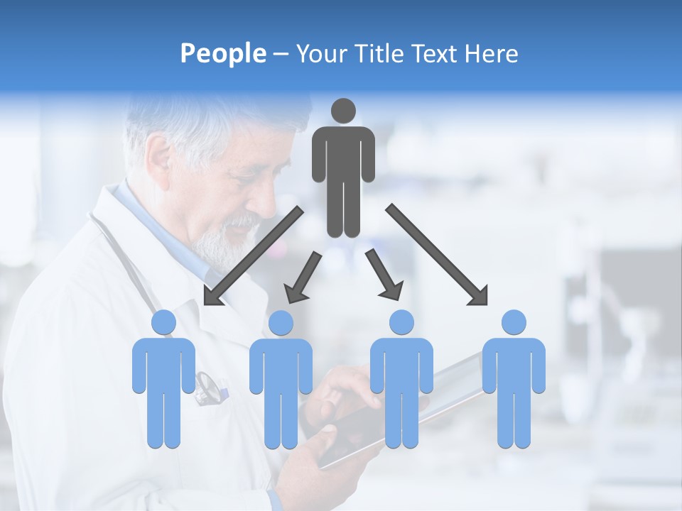 Research Portrait Senior PowerPoint Template