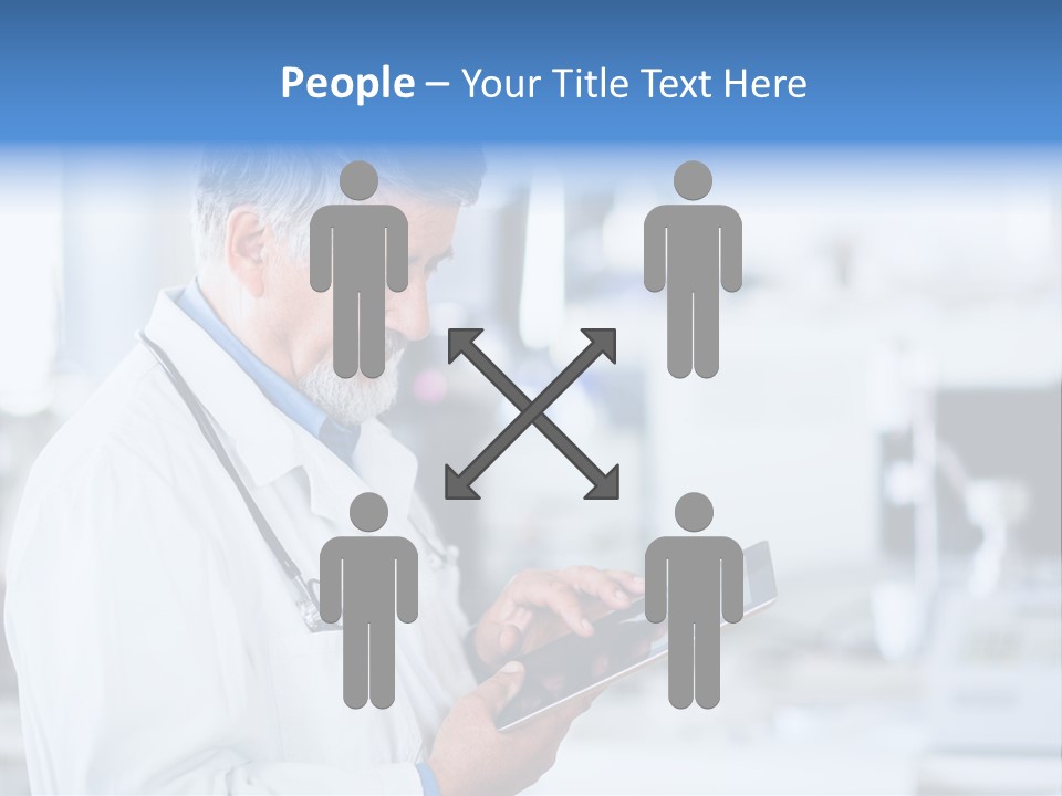 Research Portrait Senior PowerPoint Template