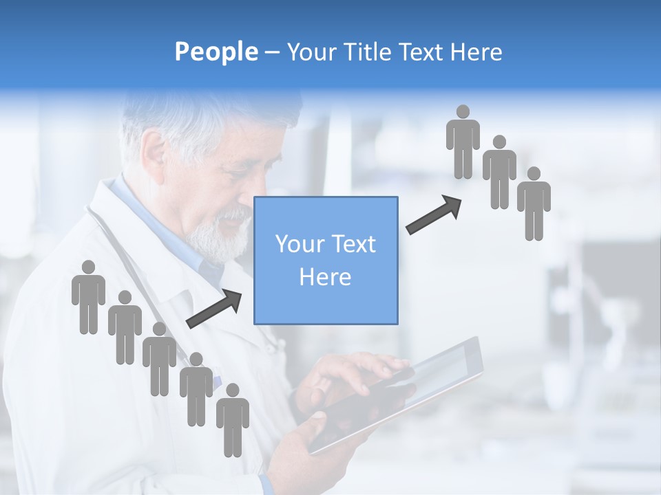 Research Portrait Senior PowerPoint Template