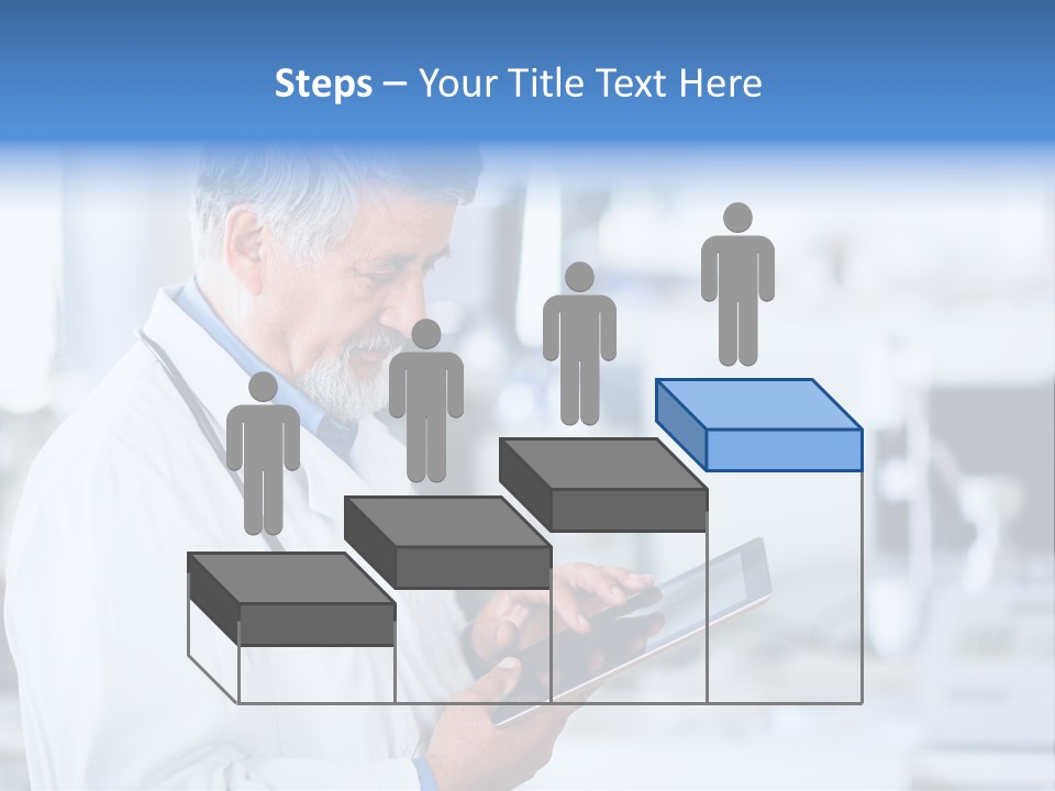Research Portrait Senior PowerPoint Template
