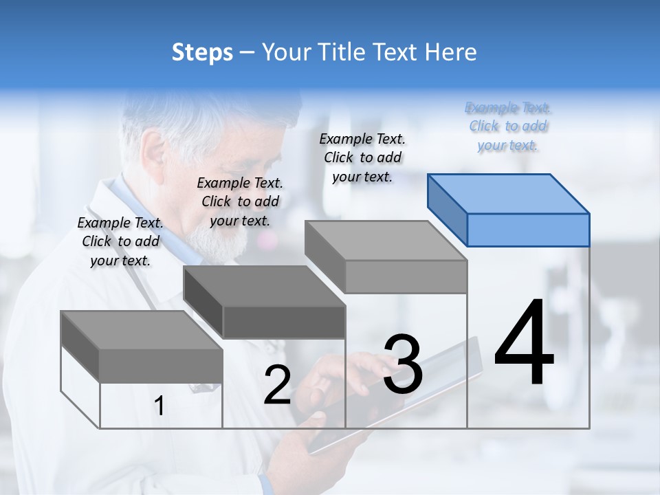 Research Portrait Senior PowerPoint Template